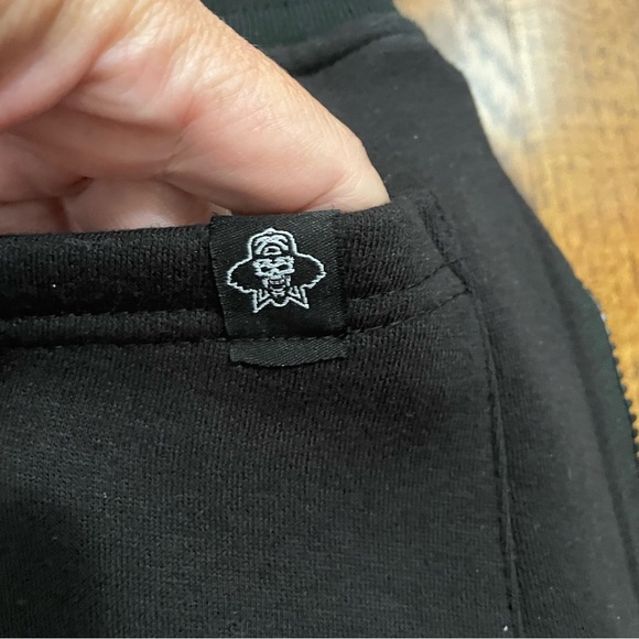 Insane OG Black Sweatpants Embrodiered Red Trim Size Small - Picture 2 of 11